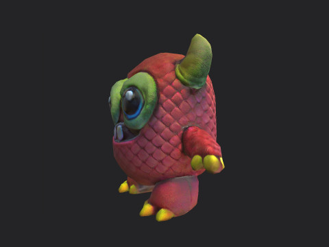 Plush toys 010 Model 3D