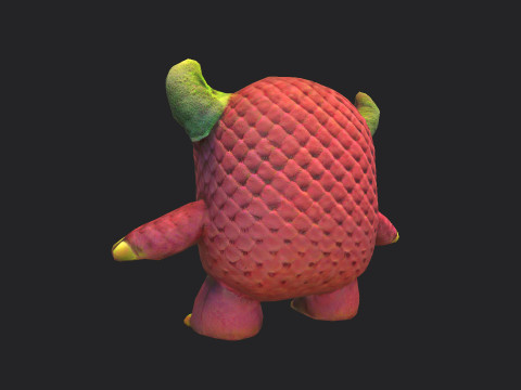 Plush toys 010 Model 3D