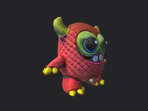 Plush toys 010 Model 3D