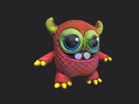 Plush toys 010 Model 3D