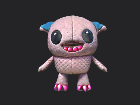 Plush toys 011 3D Model