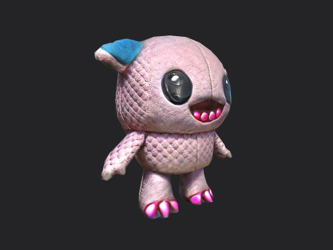 Plush toys 011 3D Модель