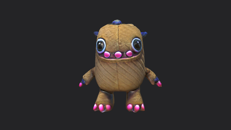 Plush toys 012 Model 3D .c4d .max .obj .3ds .fbx .stl .blend