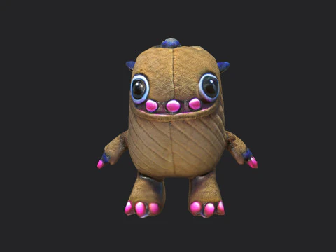 Плюшевые игрушки 012 3D Модель