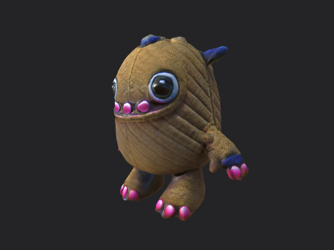 Plush toys 012 Model 3D