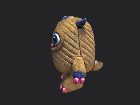 Plush toys 012 Model 3D