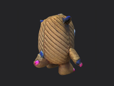Plush toys 012 Model 3D