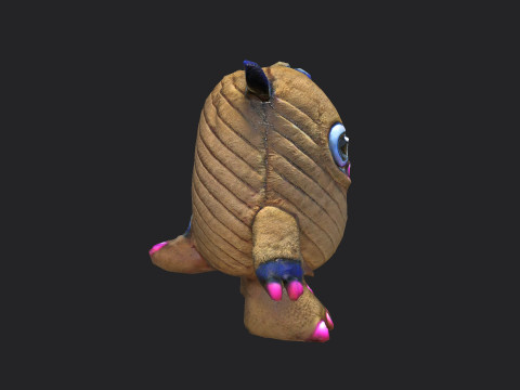 Plush toys 012 Model 3D