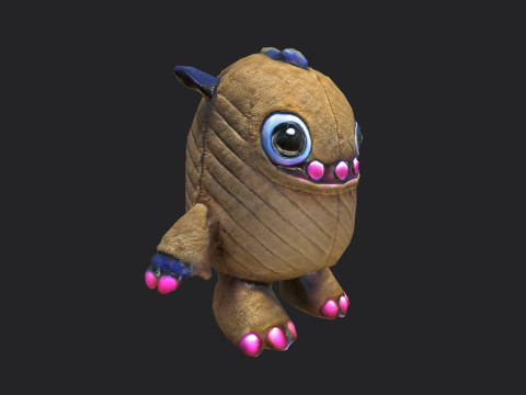 Plush toys 012 Model 3D