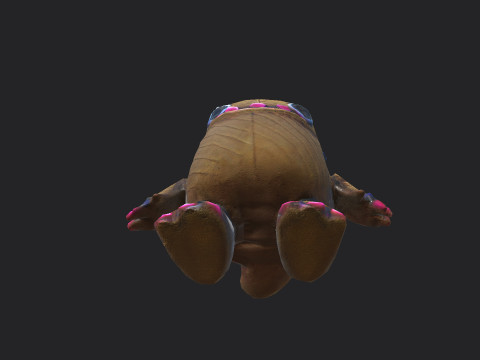 Plush toys 012 Model 3D
