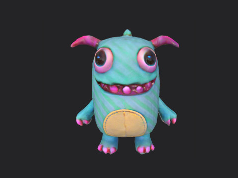 Plush toys 013 3D Model