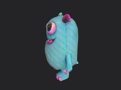 Plush toys 013 Model 3D