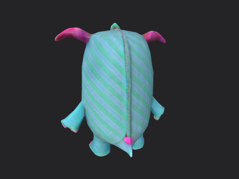 Plush toys 013 Model 3D