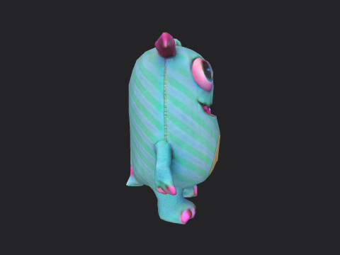 Plush toys 013 Model 3D
