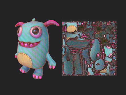 Plush toys 013 3D Model