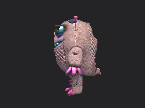 Plush toys 014 3Dモデル