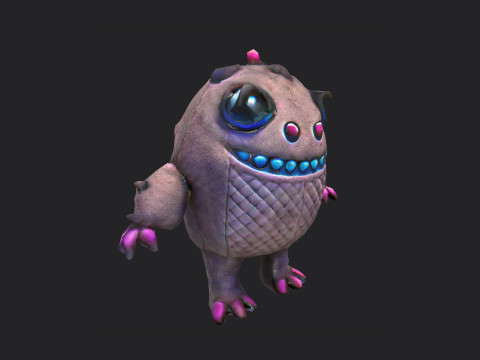Plush toys 014 3Dモデル