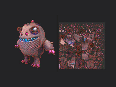 Plush toys 014 3Dモデル
