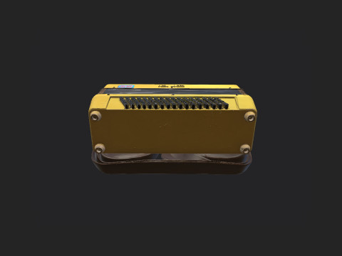 Accordion 001 3D Model