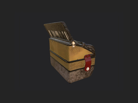 Accordion 002 3D Model
