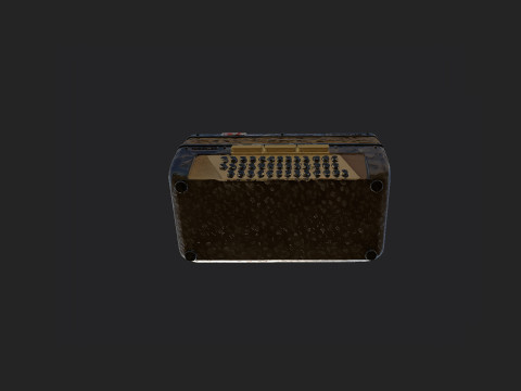 Accordion 002 3D Model