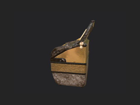 Accordion 002 3D Model