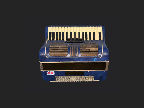 Accordion 003 3D Model