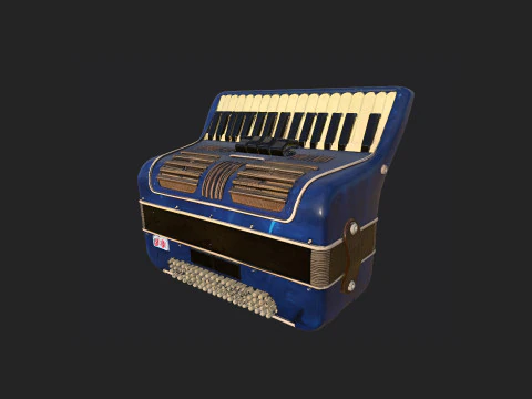 Fisarmonica 003 Modello 3D