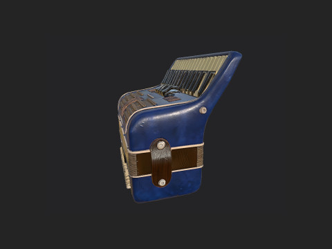 Accordion 003 3D Model