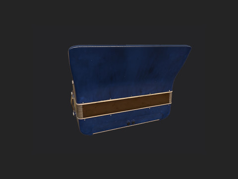 Accordion 003 3D Model