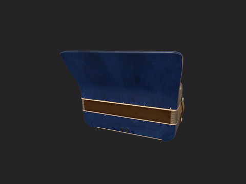 Accordion 003 3D Model