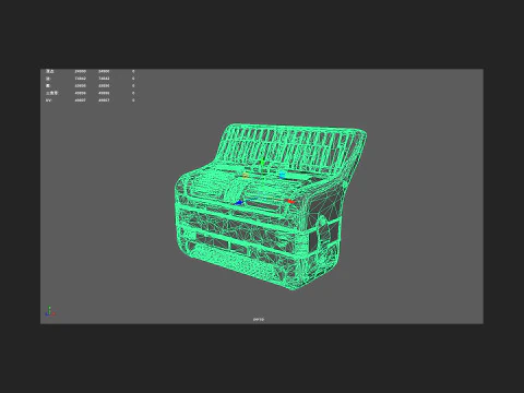 Fisarmonica 003 Modello 3D