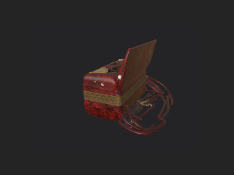 Accordion 005 3D Model