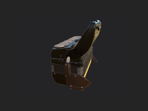 Accordion 004 Model 3D