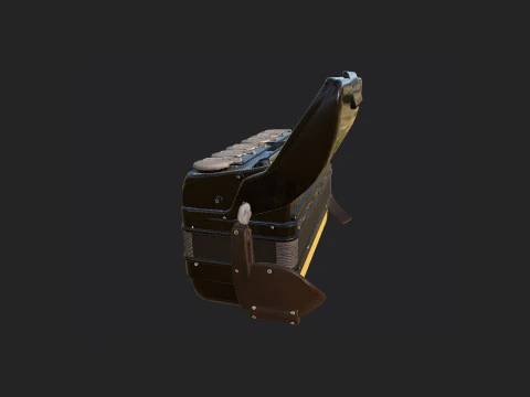 Accordion 004 3D Model