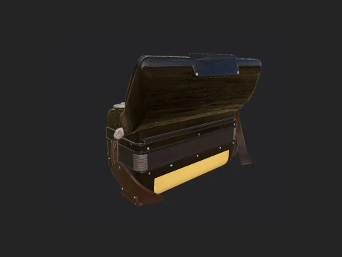 Accordion 004 3D Model