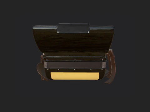 Accordion 004 3D Model