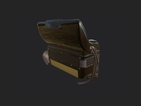 Accordion 004 Model 3D