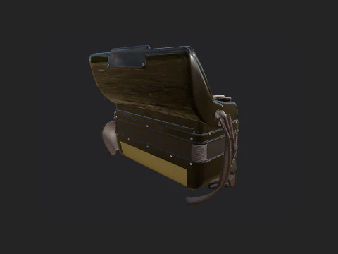 Accordion 004 3D Model
