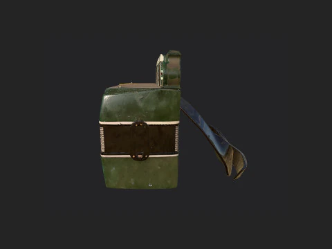 Accordion 006 3D Model