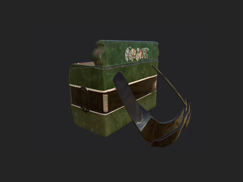 Accordion 006 3D Model
