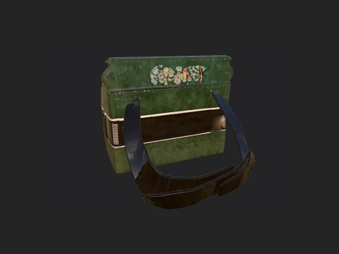 Accordion 006 3D Model