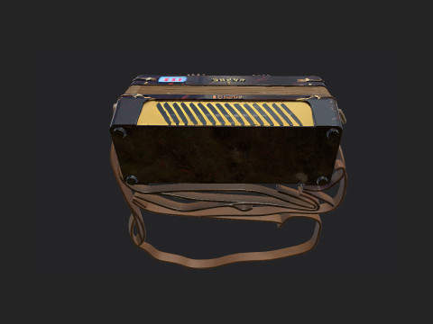 Accordion 007 3D Модель