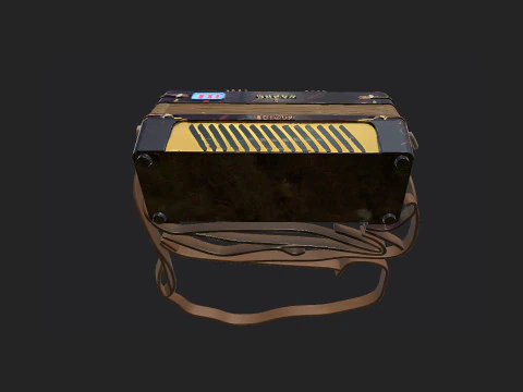 Accordion 007 3D Model