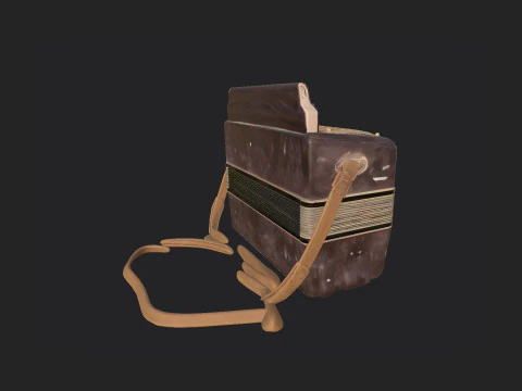 Accordion 008 3D Model