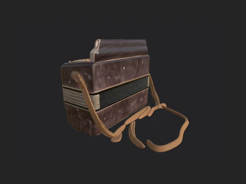 Accordion 008 3D Model