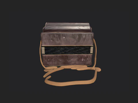 Accordion 008 3D Model