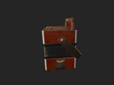 Fisarmonica 009 Modello 3D