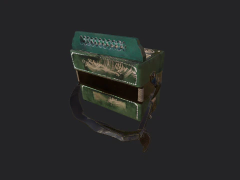 Fisarmonica 010 Modello 3D