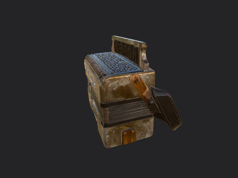 Accordion 011 3D Model